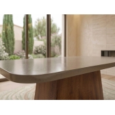 Mesa Jantar Braga 2.20m Naturale Off White