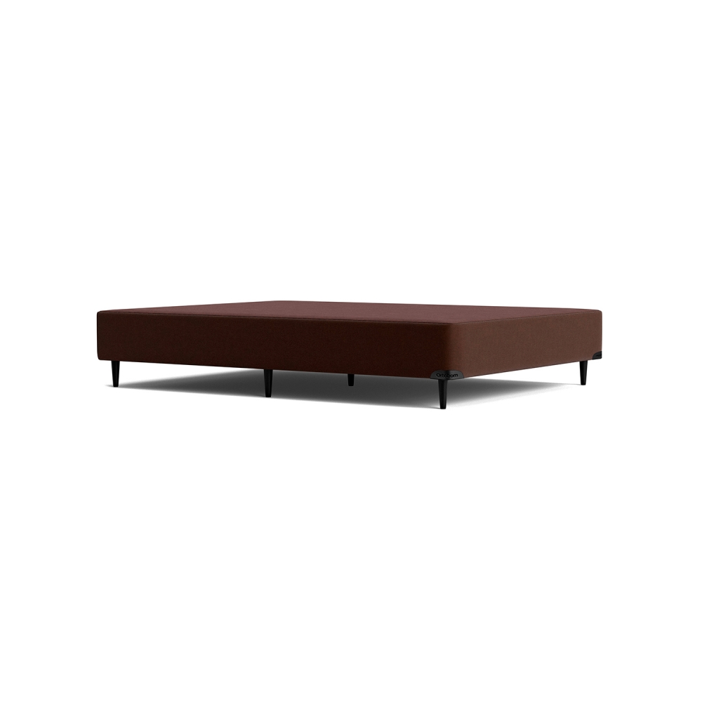 Base Box Queen Sommier ORTOBOM - Camurça Bege