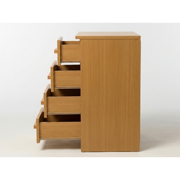 Cômoda Space 4 Gavetas - Amêndoa