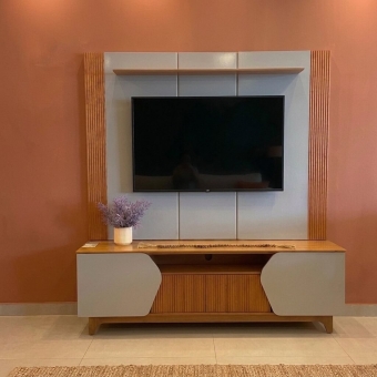 Rack com Painel Olga 1.83m para TV até 75