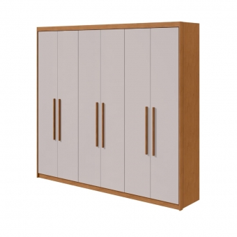 Guarda-Roupa Casal Sollo 6 Portas e 5 Gavetas