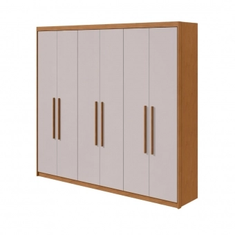 Guarda-Roupa Casal Sollo 6 Portas e 5 Gavetas