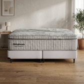 Conjunto Cama Box Queen New Freedom Branco