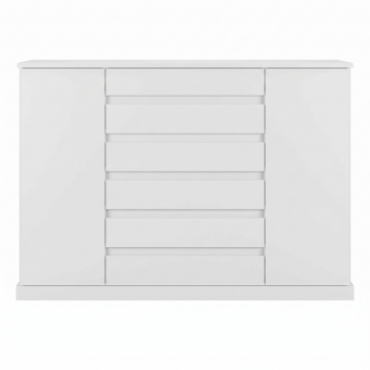 Cômoda Bari 2 Portas 7 Gavetas
