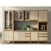 Cozinha Andira 6 Peças 340x230 Amêndoa/Off White