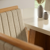 Conjunto Mesa Porto 120x80 Off White 4 Cad