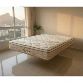Conjunto Cama Box Casal Firenze 1.38X1.88 Palha