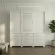 Guarda-Roupa Casal Athenas 3 Portas 9 Gavetas - Branco