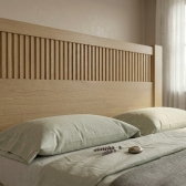 Cama de Casal Orlando Plus 1,53m Ripada Cinamomo