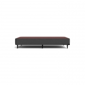 Base Box Casal Sommier ORTOBOM - Camurça Cinza