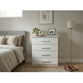 Cômoda Space 4 Gavetas - Branco