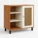 Buffet Aparador Frida com Porta em Palhinha - Cinamomo/Off White
