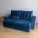 Sofá Retrátil e Reclinável Grécia com Pillow Top - Azul
