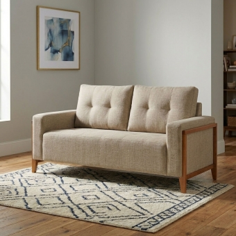 Sofá 2 Lugares Vicenza com Espuma D33 e Molas S