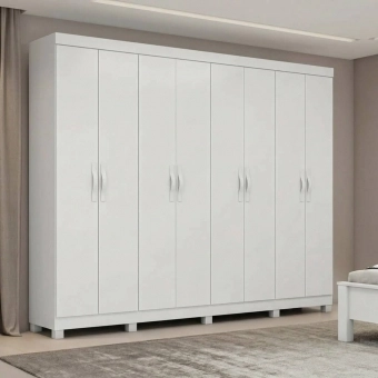 Guarda-Roupa Casal Valsa 8 Portas 6 Gavetas