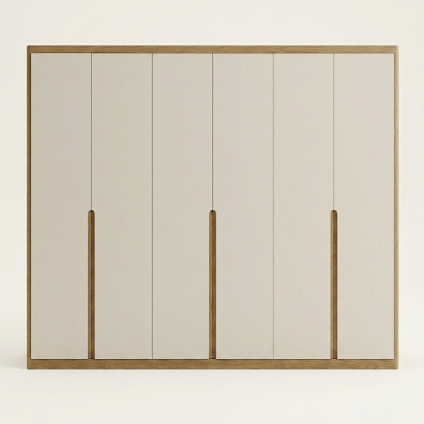 Guarda-Roupa 6 Portas Fortaleza Jequitibá MDF