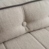 Sofá de Canto Agnes 7 lugares com Chaise de 236 cm - Bege