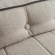 Sofá de Canto Agnes 7 lugares com Chaise de 236 cm - Bege