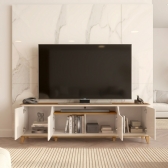 Rack para TV até 75 Polegadas em MDF 2.40m Evereste