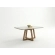 Mesa de Jantar Slim Camélia 4 Cadeiras 100% MDF 130 x 80 cm