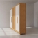 Guarda-Roupa Casal Cabo Frio 6 Portas - Nature/Off White