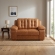 Sofá 2 Lugares Pitsburgo 1.57m Espuma D33 e Molas S - Terracota