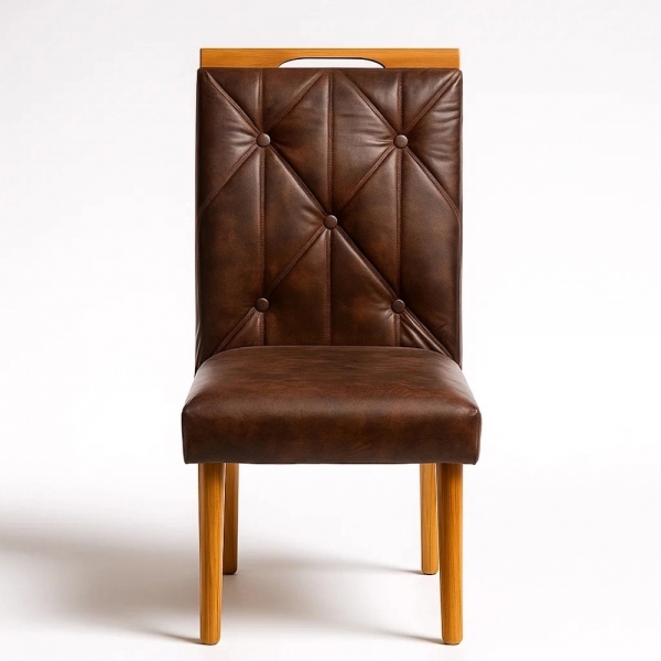 Conjunto Mesa de Jantar Extensível Gênova  com 4 Cadeiras