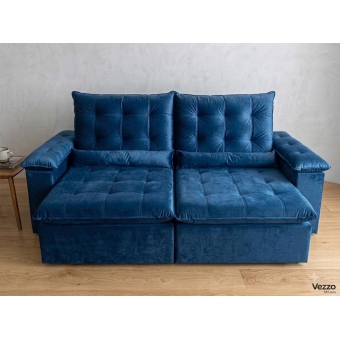 Sofá Retrátil e Reclinável Grécia com Pillow Top