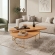 Mesa de Centro Lírios Orgânica - Cedro