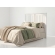 Cama Casal Orlando Plus Ripado Branco C.Jade