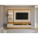 Rack com Painel Baeza 1.80m LED Tauari/Off White