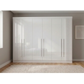 Guarda-Roupa Casal Detroit Plus 6 Portas - Branco
