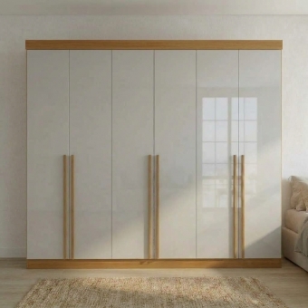 Guarda-Roupa Casal Chicago 6 Portas 8 Gavetas 2,20m