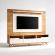 Estante Home Status 2.00m TV até 60 polegadas - Cinamomo/Off White