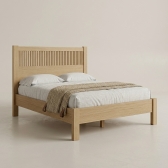 Cama de Casal Orlando Plus 1,53m Ripada Cinamomo