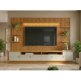 Home Catalunha 3 Peças com Módulos Laterais Natur/Off White