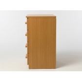Cômoda Space 4 Gavetas - Amêndoa