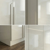 Guarda-Roupa Casal Bianca 6 Portas e 6 Gavetas 100% MDF - Branco