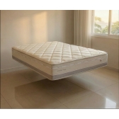 Colchão Casal de Molas Maxspring com Pillow Top Vivere - Bege