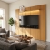 Painel com LED para TV até 75 Polegadas em MDF 2.80m Lumi