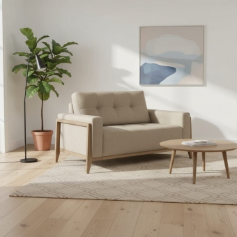 Sofá 2 Lugares Vivenza com Espuma D33 e Molas S