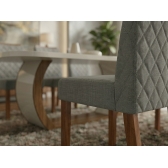 Conjunto Mesa de Jantar Robust 2,20m com 8 Cadeiras Diva