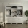 Guarda-Roupa Casal Athenas 3 Portas 9 Gavetas - Branco