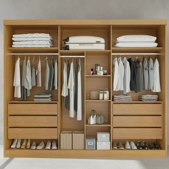 Guarda-Roupa Casal Alvorada 6 Portas e 6 Gavetas 100% MDF