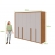 Guarda-Roupa Casal Virtus 6 Portas e 6 Gavetas 100% MDF - Amêndoa/Off White