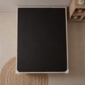 Base Box Casal Universal 138x188 Linhão Resistente - Bege