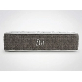 Colchão Queen de Molas Ensacadas Star Superpocket - marrom/branco