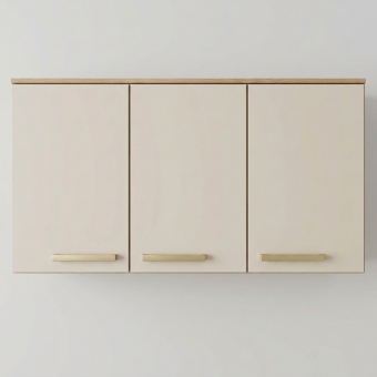 Armário Lais 120cm 3 Portas Freijó