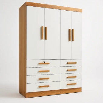 Guarda-Roupa Casal Austin 4 Portas e 8 Gavetas