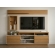 Estante Home Theater para TV até 60 Polegadas Araguaia - Nature/Off White